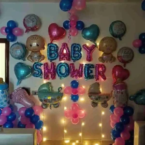 Baby shower them decoration