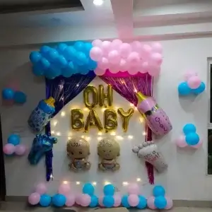 Twins Baby Welcome theme Design