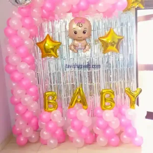 Baby Girl Pink Shower Theme